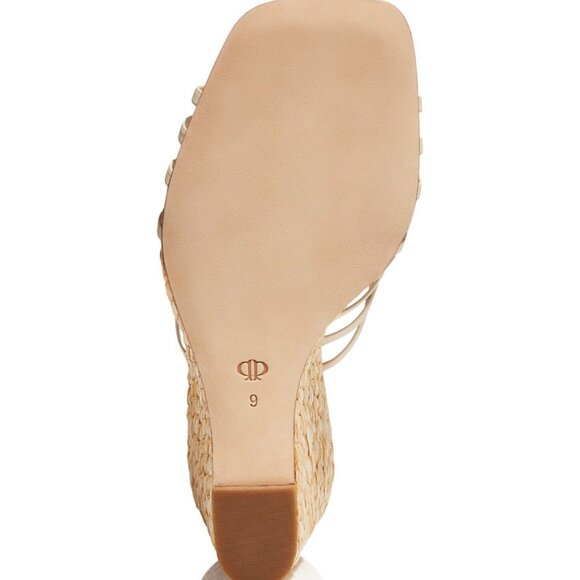 Paige Skyler Wedge Sandals Bone - Picture 5 of 5